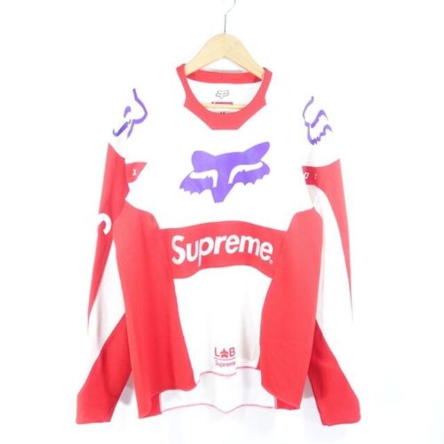 Supreme(シュプリーム)のSupreme×FOX RACING 18ss Moto Jersey Top  メンズのトップス(Tシャツ/カットソー(七分/長袖))の商品写真