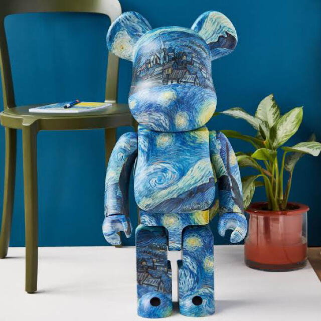 MEDICOM TOY(メディコムトイ)のBE@RBRICK Gogh The Starry Night ゴッホ1000% エンタメ/ホビーのフィギュア(その他)の商品写真