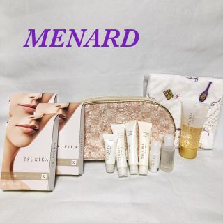 メナード(MENARD)の【MENARD】化粧ポーチ、つき華サンプル、ハンドクリーム、タオル　お得セット！(サンプル/トライアルキット)