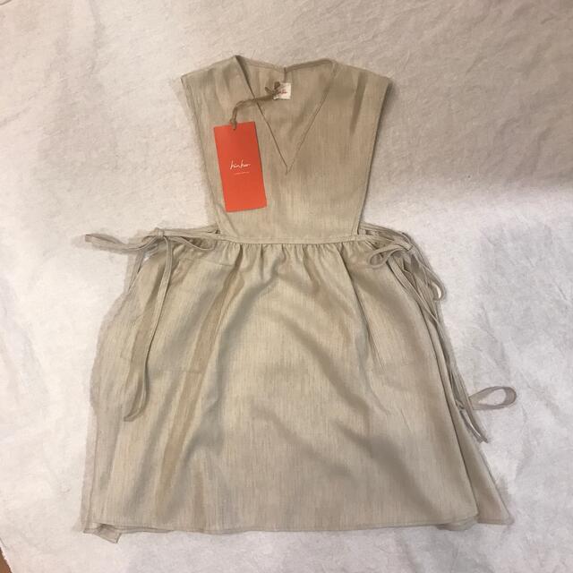 Caramel baby&child (キャラメルベビー&チャイルド)の専用！himher エプロンワンピ　M キッズ/ベビー/マタニティのキッズ服女の子用(90cm~)(ワンピース)の商品写真