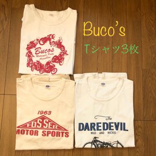 ザリアルマッコイズ(THE REAL McCOY'S)のミートボール様専用【美品】リアルマッコイズ　Buco’s Tシャツ　3枚まとめて(Tシャツ/カットソー(半袖/袖なし))