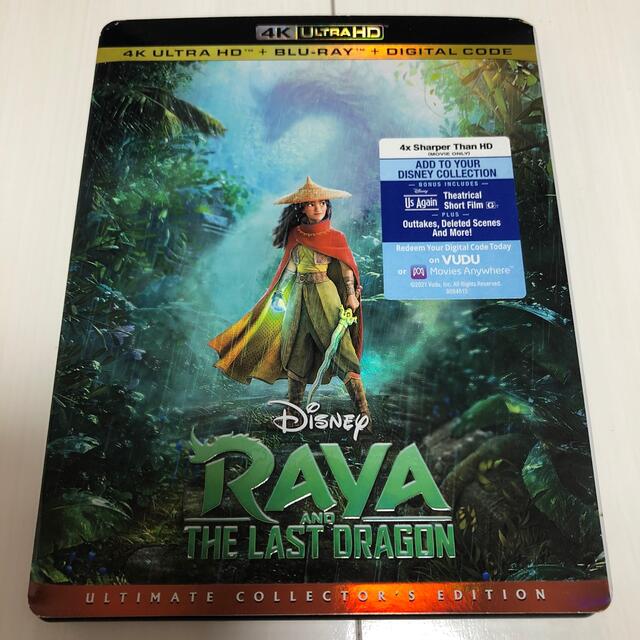 Disney(ディズニー)のRaya(4K UHD/Blu-ray) ラーヤと龍の王国 (2021) 中古 エンタメ/ホビーのDVD/ブルーレイ(アニメ)の商品写真