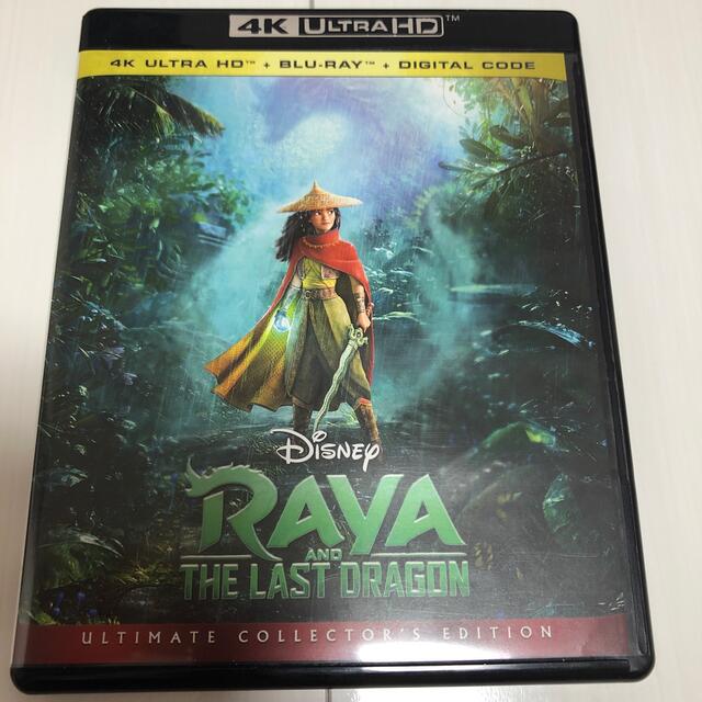 Disney(ディズニー)のRaya(4K UHD/Blu-ray) ラーヤと龍の王国 (2021) 中古 エンタメ/ホビーのDVD/ブルーレイ(アニメ)の商品写真
