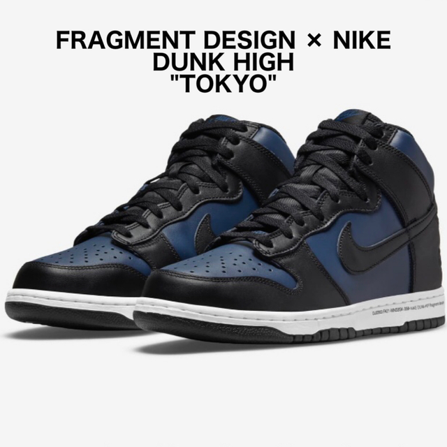Nike× Fragment Design Dunk Hi フラグメント　ダンク