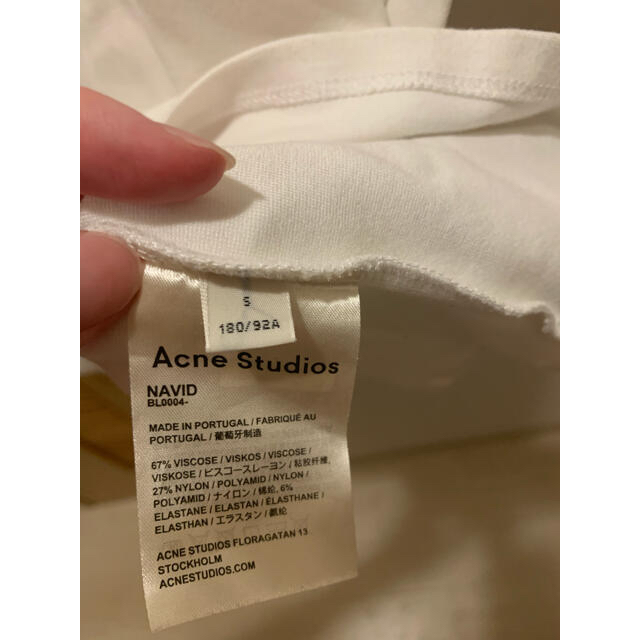 ACNE(アクネ)の【正規品】早い者勝ち　acne studios navid tシャツ メンズのトップス(Tシャツ/カットソー(半袖/袖なし))の商品写真