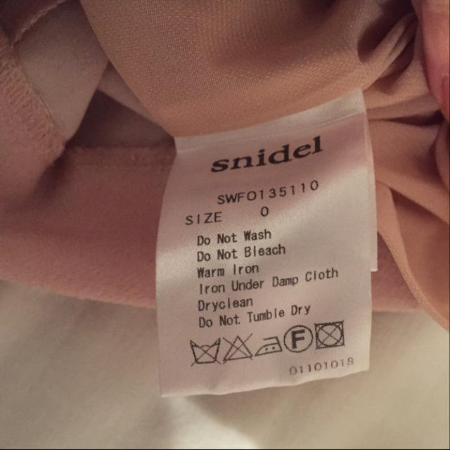 SNIDEL(スナイデル)のsnidel ♡ ワンピース レディースのワンピース(ミニワンピース)の商品写真