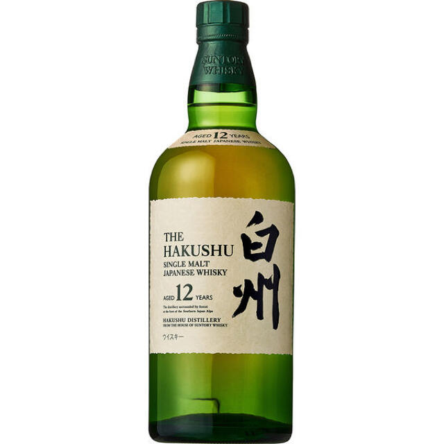 サントリー(サントリー)の白州12年  １２本セット　サントリー 食品/飲料/酒の酒(ウイスキー)の商品写真