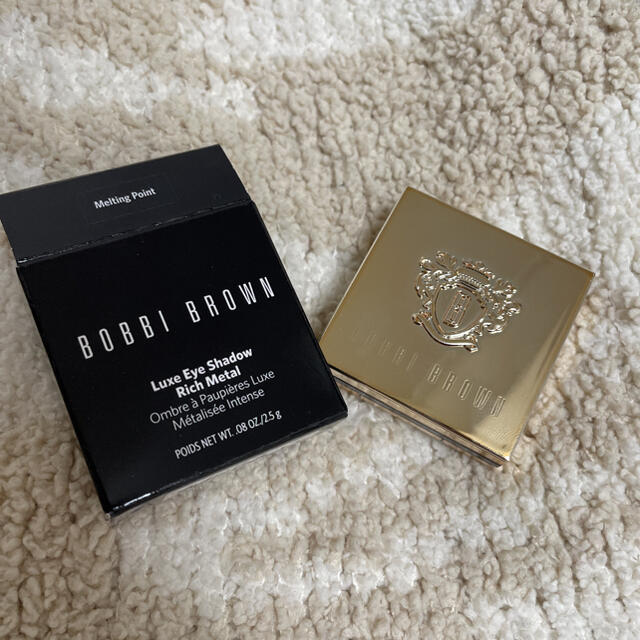 BOBBI BROWN(ボビイブラウン)のボビイ ブラウン リュクスアイシャドウリッチメタル 02 メルティングポイント コスメ/美容のベースメイク/化粧品(アイシャドウ)の商品写真