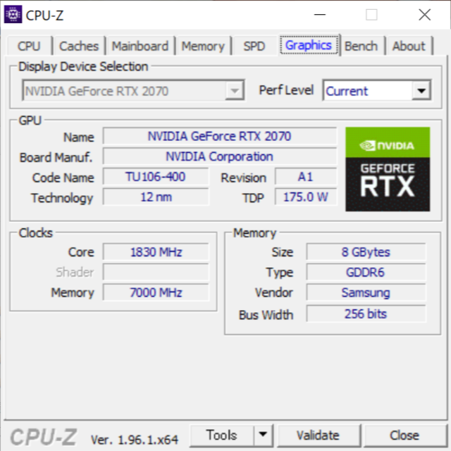 PALiT GeForce RTX2070