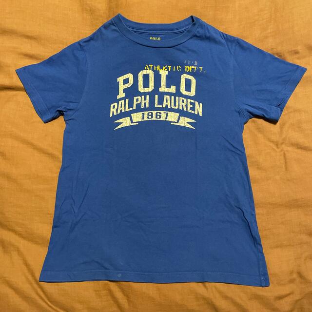 POLO RALPH LAUREN(ポロラルフローレン)のラルフローレン RALPH LAUREN プリントT シャツ レディース M 青 レディースのトップス(Tシャツ(半袖/袖なし))の商品写真