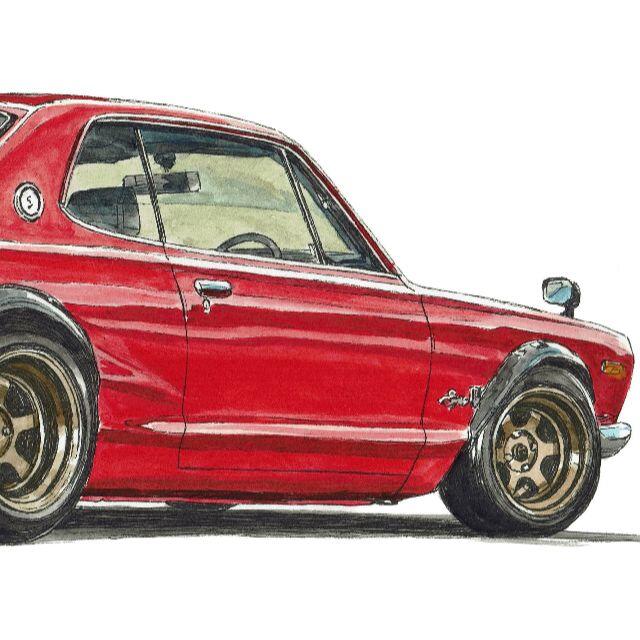 GC-1088 BMW M3/2002限定版画直筆サイン額装●作家平右ヱ門