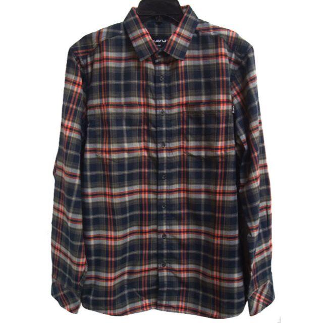 KAVU - KAVU カブー Morton モートン 長袖シャツ 胸ポケット Sサイズの