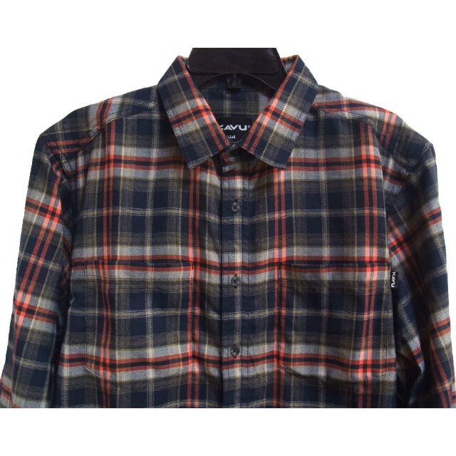 KAVU - KAVU カブー Morton モートン 長袖シャツ 胸ポケット Sサイズの