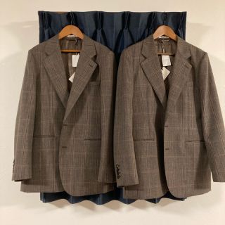 COMOLI - 21aw AURALEE BLUEFACED WOOL CHECK JACKETの通販 by