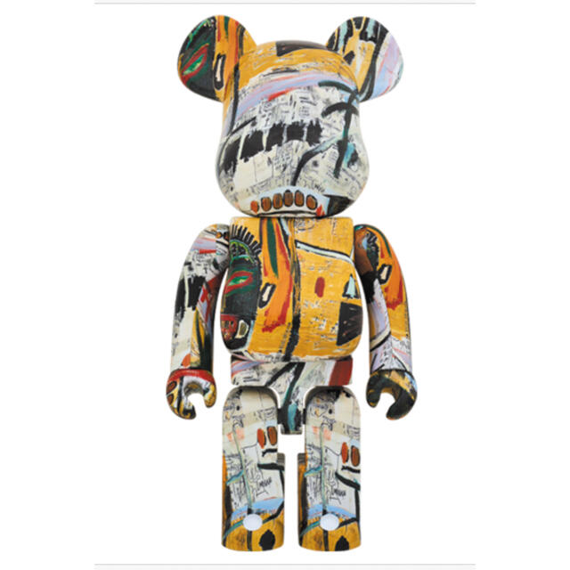超ポイント祭?期間限定】 MEDICOM 1000% BASQUIAT バスキア ベア