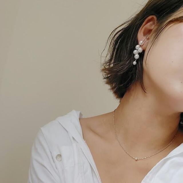 Ameri VINTAGE(アメリヴィンテージ)のirregularity pearl pierce RP033 レディースのアクセサリー(ピアス)の商品写真