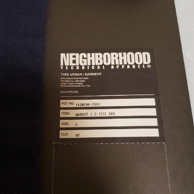 NEIGHBORHOOD(ネイバーフッド)のじろうさん専用　NEIGHBORHOOD　MARKET C-TOTE BAG メンズのバッグ(トートバッグ)の商品写真