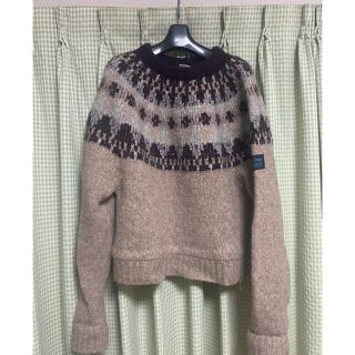 RAFSIMONS Roundneck jacquard sweater