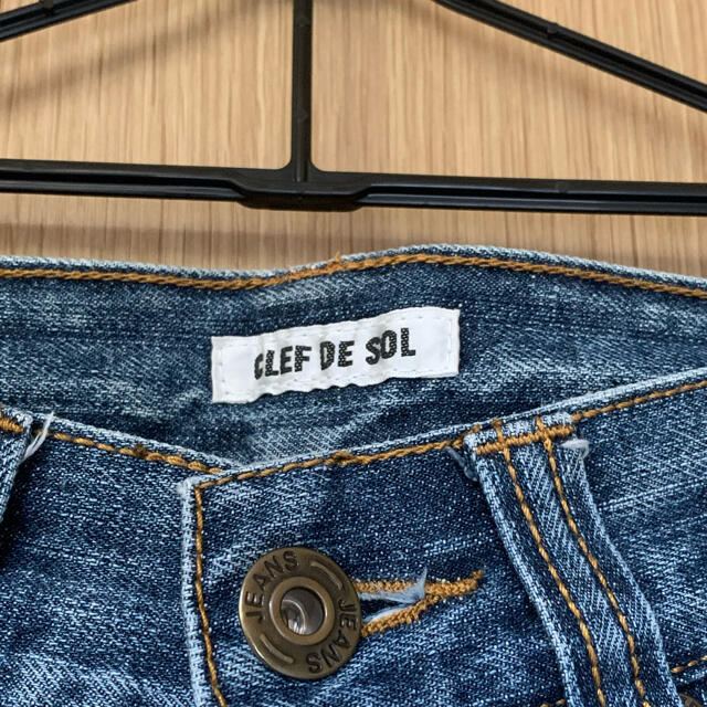CLEF DE SOL(クレドソル)のCLEF DE SOL ボーイズデニム レディースのパンツ(デニム/ジーンズ)の商品写真