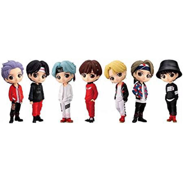 BTS TinyTAN qposket  フィギュア Aカラー コンプセット