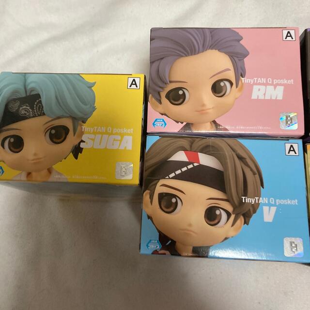 BTS TinyTAN qposket  フィギュア Aカラー コンプセット