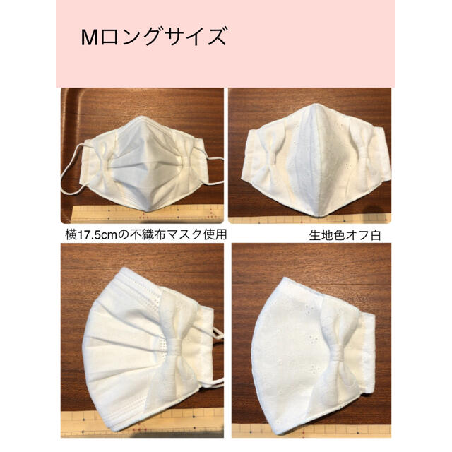 THE MASK(マスク)のBMri 3Way 不織布マスクが見えるマスクカバー 1枚 ハンドメイドのハンドメイド その他(その他)の商品写真