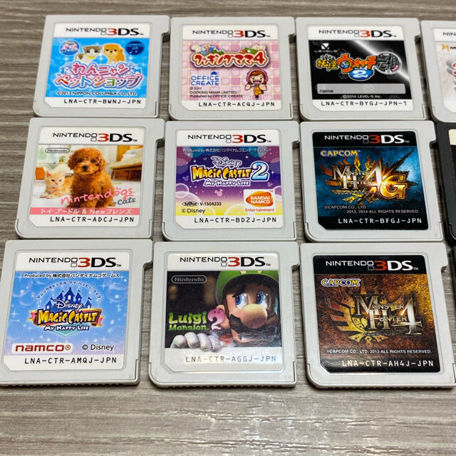 ニンテンドー3DS(ニンテンドー3DS)の任天堂　DS  まとめ売り　15点 エンタメ/ホビーのゲームソフト/ゲーム機本体(携帯用ゲームソフト)の商品写真