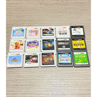 ニンテンドー3DS(ニンテンドー3DS)の任天堂　DS  まとめ売り　15点(携帯用ゲームソフト)