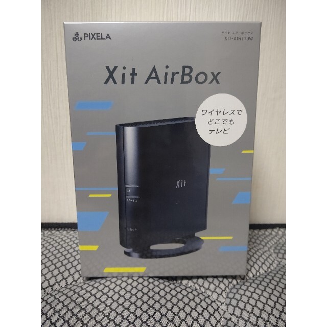 PIXELA Xit AirBox XIT-AIR110W スマホ/家電/カメラのテレビ/映像機器(その他)の商品写真