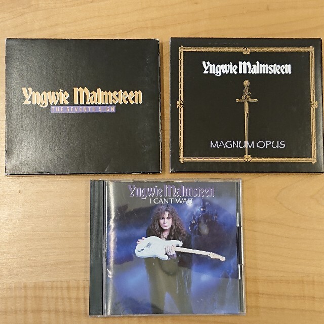 イングヴェイ・マルムスティーン CD3枚 セット エンタメ/ホビーのCD(ポップス/ロック(洋楽))の商品写真