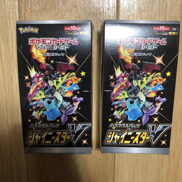ポケモン - 【新品未開封/シュリンク包装あり】シャイニースターV 2BOX