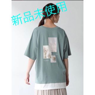 ハニーズ(HONEYS)のハニーズ　バックフォトプリントTシャツ(Tシャツ(半袖/袖なし))