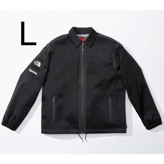 L Supreme North Face Coaches Jacket 黒