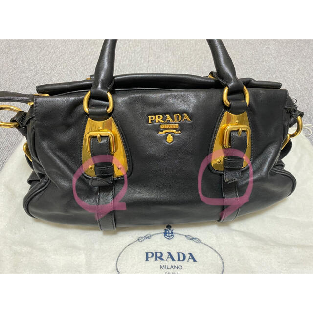 PRADA(プラダ)のPRADA / 2way レザーバッグ レディースのバッグ(ショルダーバッグ)の商品写真