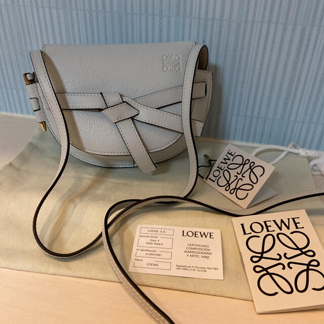 ご専用LOEWE ロエベ  ゲートミニ ショルダーバック ポシェット  カオリン