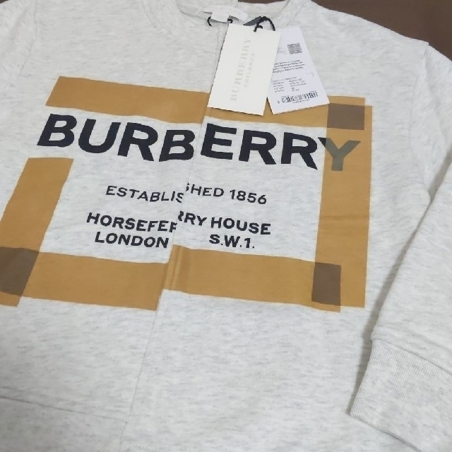 BURBERRY(バーバリー)のio様ご専用　バーバリーキッズ　トップス　8y 新品 キッズ/ベビー/マタニティのキッズ服女の子用(90cm~)(Tシャツ/カットソー)の商品写真