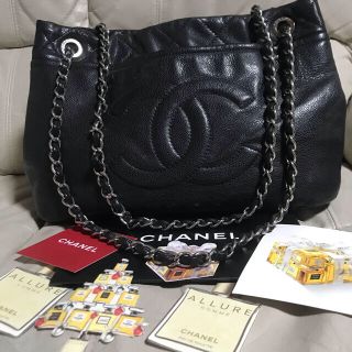 シャネル(CHANEL)のCHANEL ショルダーバッグ　シャネル キャビアスキンショルダーバッグ(ショルダーバッグ)