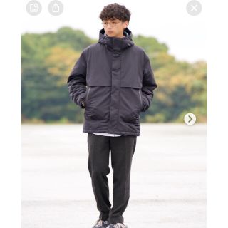 UNIQLO +J ハイブリッドダウンオーバーサイズパーカ 黒 L