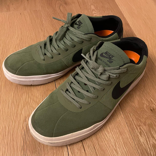 NIKE(ナイキ)のNIKE◆BRUIN SB HYPERFEEL/ブルインハイパーフィール/カーキ メンズの靴/シューズ(スニーカー)の商品写真