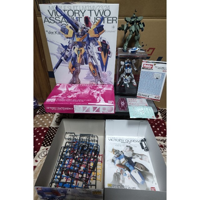 ガンプラ 未開封 新品 ／ 組立済 完成品 セット