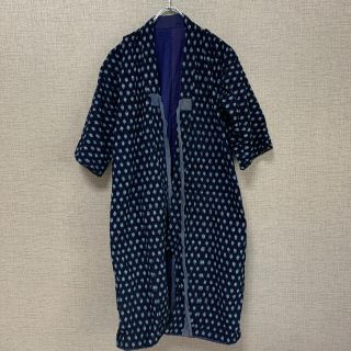 ビンテージ　和服　着物　used アンティーク　used 古着　和柄　浴衣(ガウンコート)