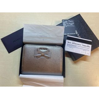 プラダ(PRADA)の最終値下げ！PRADA シルバー　財布(財布)