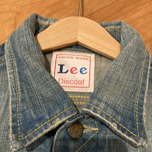 Lee(リー)のLee×Discoat デニムジャケット Gジャン　S レディースのジャケット/アウター(Gジャン/デニムジャケット)の商品写真