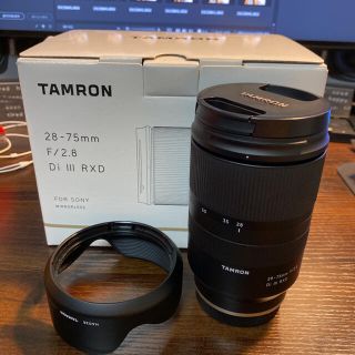 タムロン(TAMRON)の【美品】TAMRON 28-75mm F2.8 DiⅢ RXD ソニーEマウント(レンズ(ズーム))