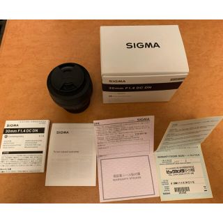 シグマ(SIGMA)の【極美品】SIGMA 30mm F1.4 SONY E マウント (レンズ(単焦点))