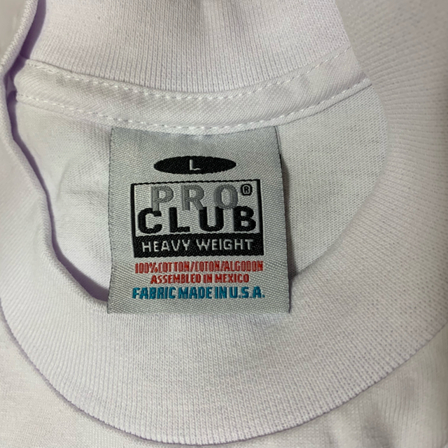 プロクラブ　PRO CLUB L ヘビーウェイト　ロンt 長袖　白2枚セット メンズのトップス(Tシャツ/カットソー(七分/長袖))の商品写真