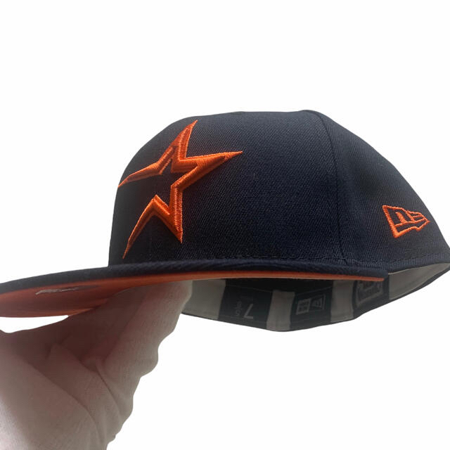 New Era Cap Houston Astros つば裏　オレンジ