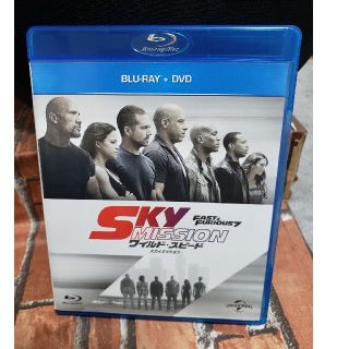 ユニバーサルエンターテインメント(UNIVERSAL ENTERTAINMENT)のワイルド・スピード　SKY　MISSION　ブルーレイ＋DVDセット Blu-r(外国映画)