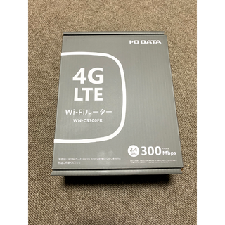 アイオーデータ(IODATA)のI-O DATA 4G/LTE Wi-Fiルーター WN-CS300FR(PC周辺機器)