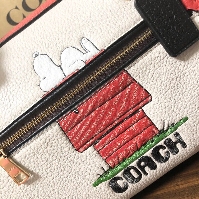 【COACH X PEANUTS☆新品】希少！ローアン サッチェル！1点限りです¥77000カラー